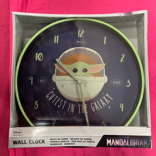 Star Wars - Baby Yoda Wall Clock