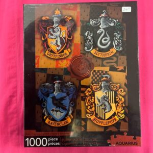 Harry Potter - Hogwarts Houses 1000 Piece Jigsaw Puzzle