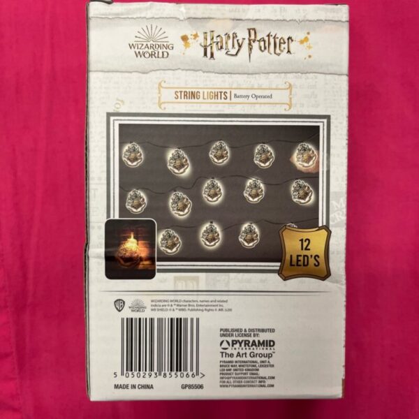 Harry Potter - Hogwarts Crest String Lights