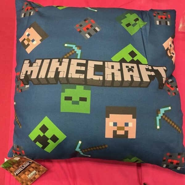 Minecraft Throw Pillow