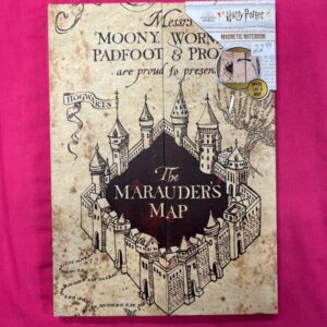 Harry Potter - Marauders Map Themed Magnetic Notebook