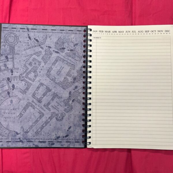 Harry Potter - Marauders Map Themed Day Planner