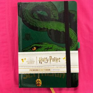 Harry Potter - 240 Lined Pages A5 Slytherin House Themed Notebook