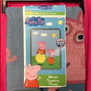 Peppa Pig Woven Tapestry Throw