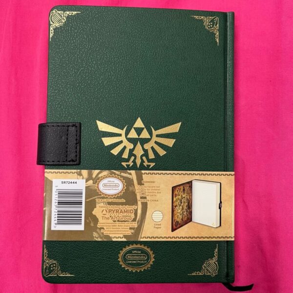 The Legend Of Zelda - 240 Lined Pages A5 Themed Notebook