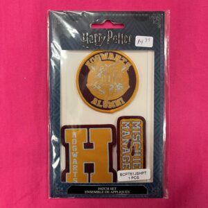 Harry Potter - Hogwarts Varsity 3 Piece Patch Set