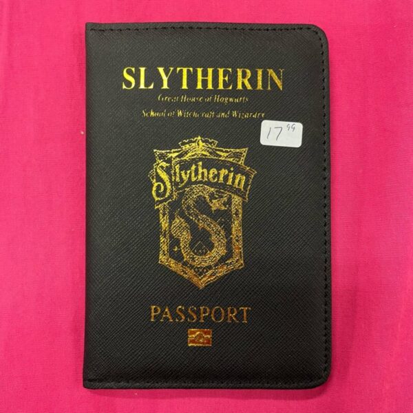 Harry Potter - Slytherin Themed Passport Cover