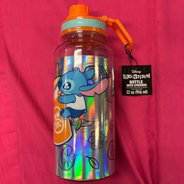 Lilo and Stitch - 32oz Water Bottle with Stickers