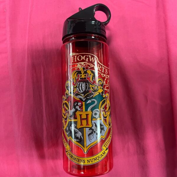 Harry Potter - Red Hogwarts Crest Water Bottle