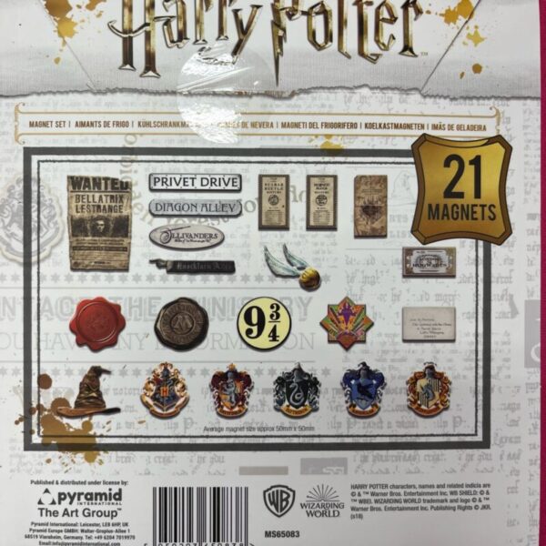 Harry Potter - 21 Piece Magnet Set