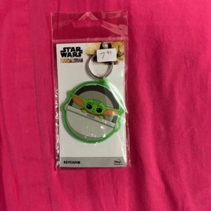 Star Wars - Baby Yoda Rubber Keychain