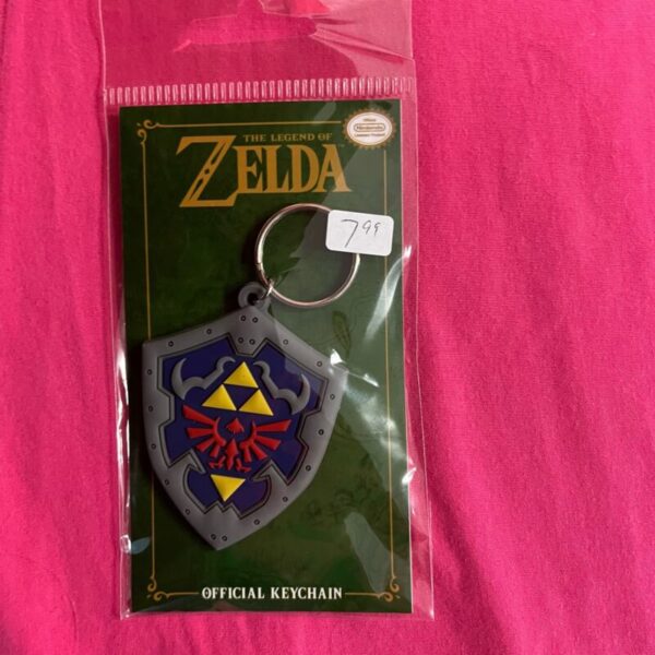 The Legend Of Zelda - Hylian Shield Rubber Keychain