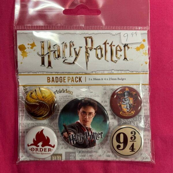 Harry Potter - 5 Collectable Buttons Pack