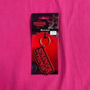 Stranger Things Rubber Keychain