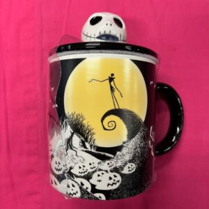 Nightmare Before Christmas - 18oz 3D Jack Lidded Mug