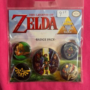 The Legend Of Zelda - 5 Collectable Buttons Pack