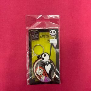 Nightmare Before Christmas - Jack & Sally Rubber Keychain