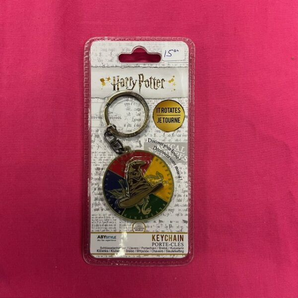 Harry Potter - Spinning Sorting Hat Keychain