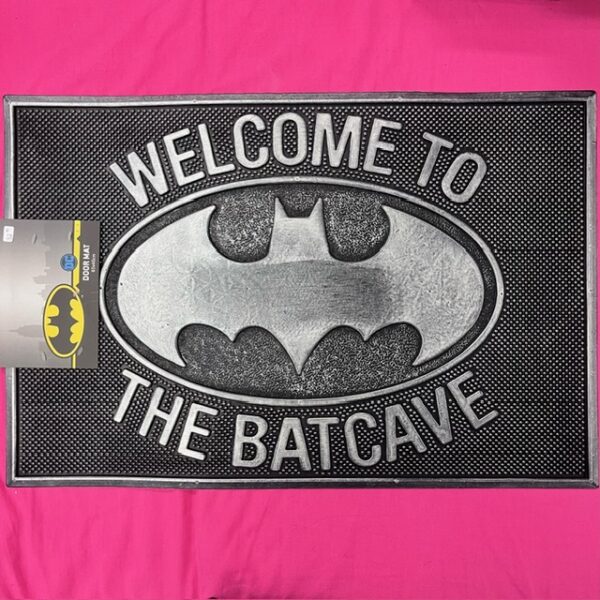 DC - BatCave Rubber Doormat