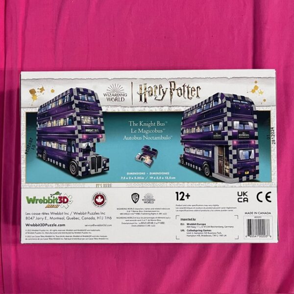 Harry Potter - Knight Bus Mini 3D Puzzle