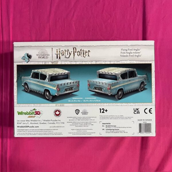 Harry Potter - Flying Ford Anglia Mini 3D Puzzle