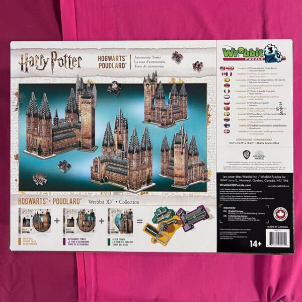 Harry Potter - Hogwarts Astronomy Tower 3D Puzzle