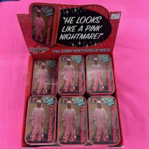 A Christmas Story - Pink Nightmare Wintergreen Mints Tin