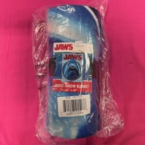 Jaws - Fleece Throw Blanket