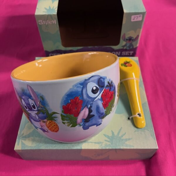 Lilo & Stitch - Soup Mug & Spoon Set