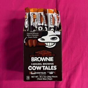 Caramel Brownie Cow Tales