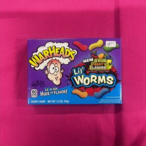 Warheads Lil Worms Theater Box