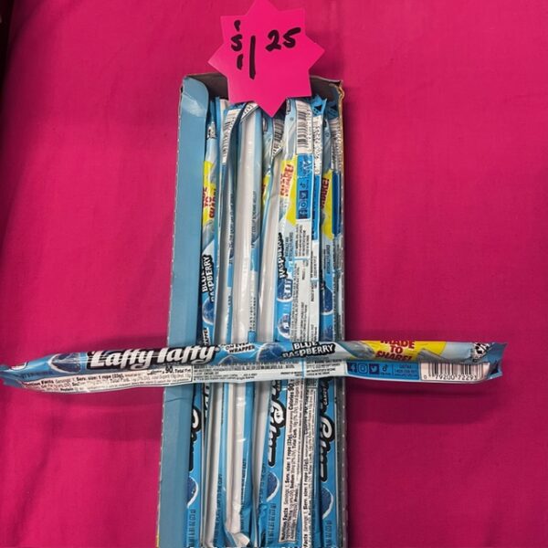 Wonka Laffy Taffy Blue Raspberry Ropes