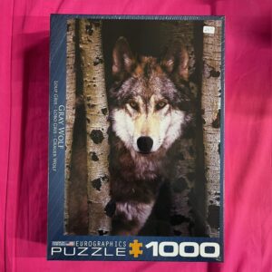 EuroGraphics - Gray Wolf 1000 Piece Puzzle