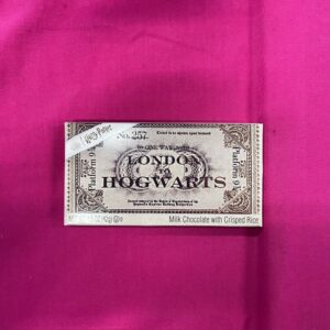 Hogwarts Express Ticket Milk Chocolate Bar with Crisped Rice