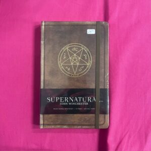 Supernatural John Winchester Hardcover Ruled Journal