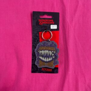 Dungeons & Dragons Mimic Rubber Keychain