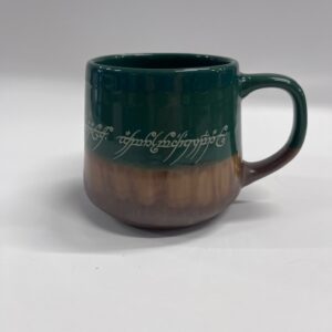 Lord of the Rings 18oz Elven Text Pottery Mug