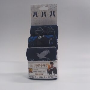 Harry Potter Socks - Ravenclaw (3 Pairs Craw Socks)