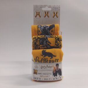 Harry Potter Socks - Hufflepuff (3 Pairs Craw Socks)