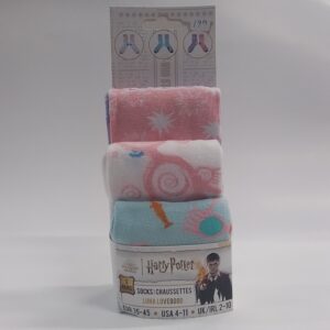 Harry Potter Socks - Luna Lovegood (3 Pairs Craw Socks)