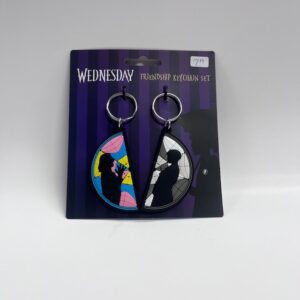Wenesday (Wednesday Enid window) Pvc keychaind